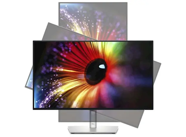 მონიტორი Dell 210-BKVB UltraSharp U2724D, 27", Monitor, WQHD, IPS, HDMI, USB-C, USB, DP, Silver, 5 image