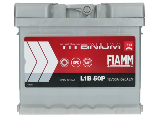 აკუმულატორი FIAMM TP L1B 50 ა*ს R+, 3 image