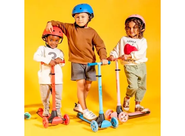 საბავშვო სკუტერი Neon YGlider KIWI - Pink 4L/13L/16L CL2PK, 6 image