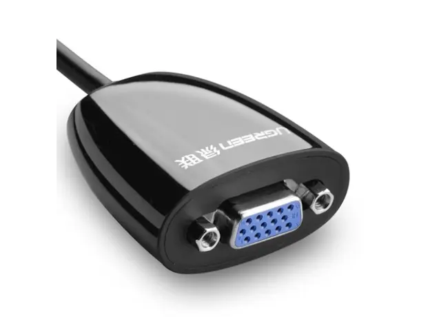 ადაპტერი UGREEN MM105 (40253) HDMI to VGA converter without Audio Black, 4 image