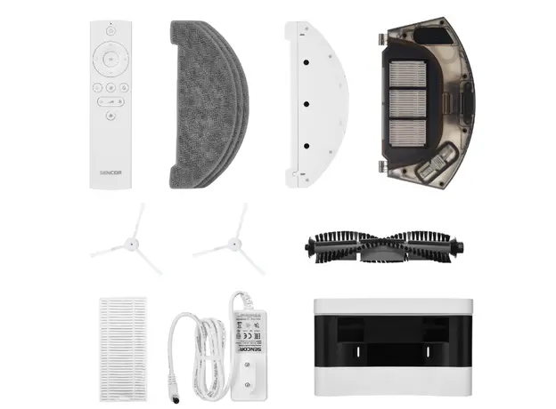 რობოტი მტვერსასრუტი Sencor SRV 9350WH Robotic, 7 image