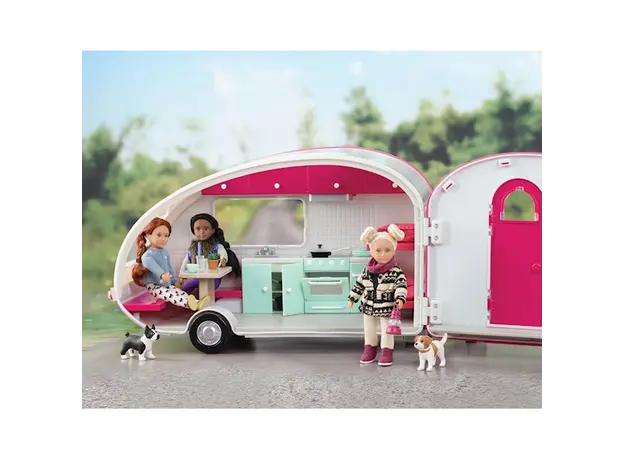 სათამაშო მანქანა LORI RV CAMPER FOR 6" DOLL, 4 image
