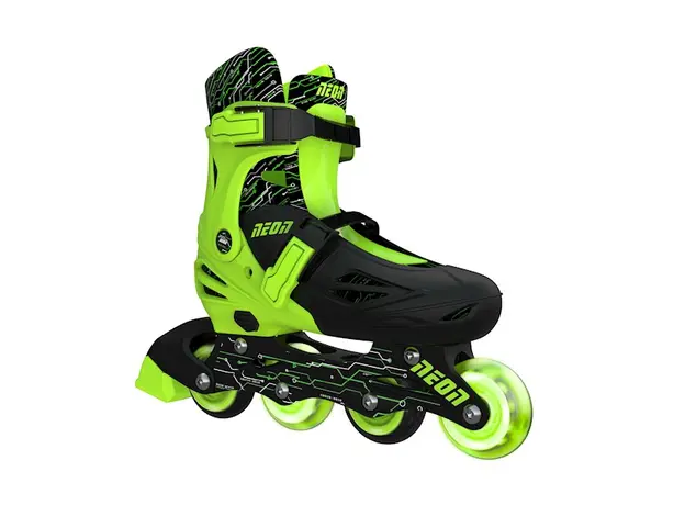 როლიკები NEON COMBO SKATES (SIZE 12-2) GREEN 4L/13L/16L CL 4PK, 3 image