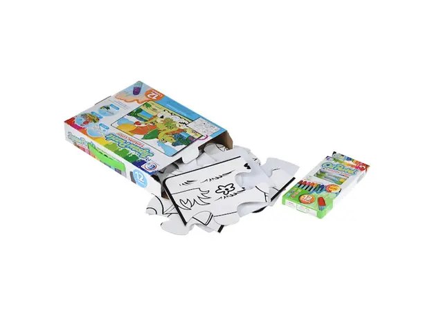 ფაზლი და გასაფერადებელი Same Toy Paint Puzzle Game 2162Ut, 5 image