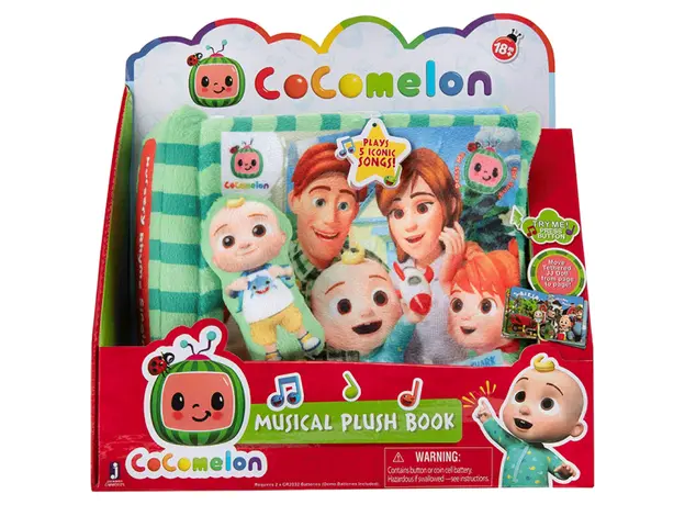 სათამაშო წიგნი CoComelon Feature Roleplay Nursery Rhyme Singing Time