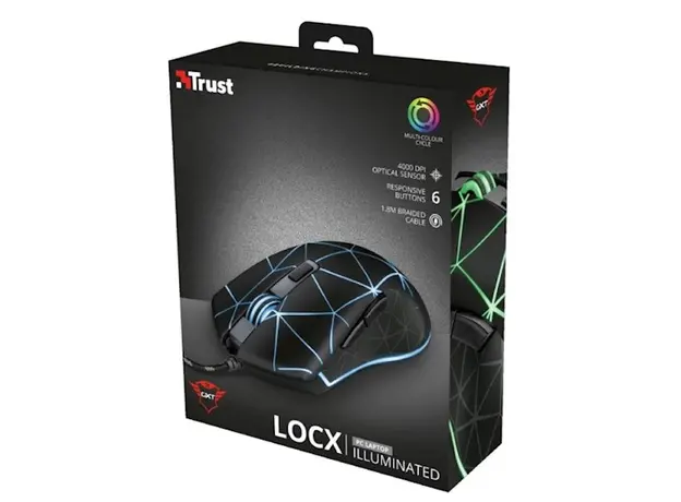 Mouse TRUST GXT 133 Locx Gaming Mouse, 3 image