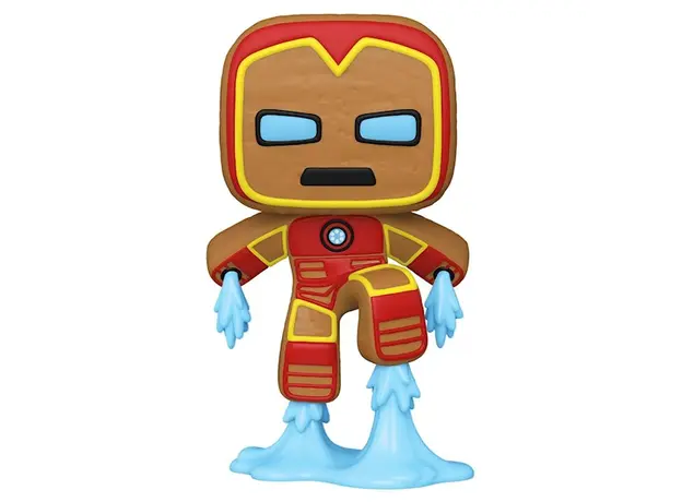 სათამაშო საკოლექციო ფიგურა Funko POP! Bobble Marvel Holiday Gingerbread Iron Man 50658, 3 image