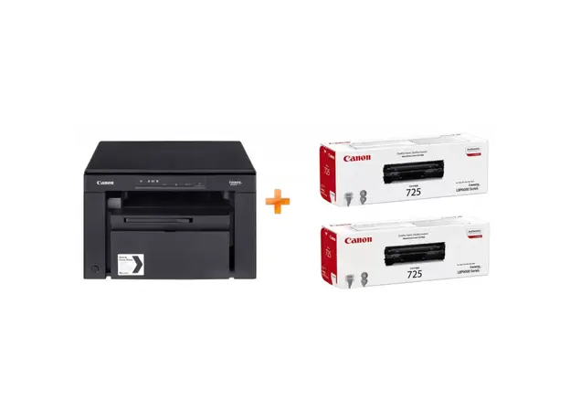 პრინტერი Canon MFP i-SENSYS MF3010 Bundle, A4 18ppm, 1200x600 dpi, 64MB, USB 2.0, 8000p/m