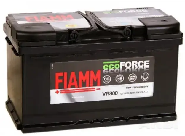 აკუმულატორი FIAMM eF AGM VR800 80 ა*ს R+, 2 image