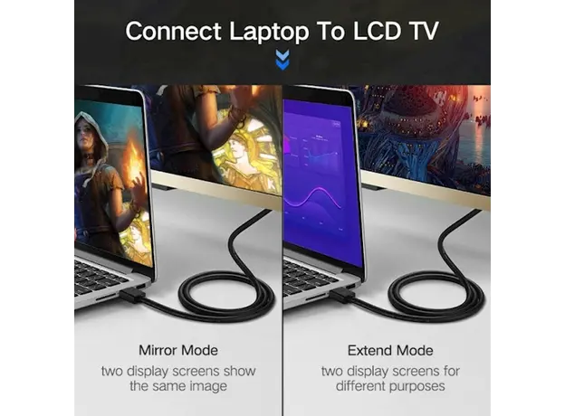 კაბელი UGREEN HDMI Cable 20m (Black) (HD104) 10112, 8 image