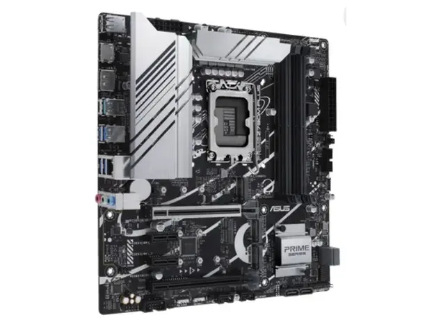 დედა დაფა ASUS Motherboard PRIME H610M-K s1700 H610 2xDDR5 M.2 HDMI D-Sub mATX, 3 image