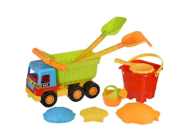 ქვიშის სათამაშო ნაკრები Same Toy Beach Toy Set 943Ut, 2 image