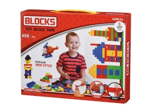 სათამაშო კონსტრუქტორი Same Toy Block Toys(400PCS) 804Ut, 2 image