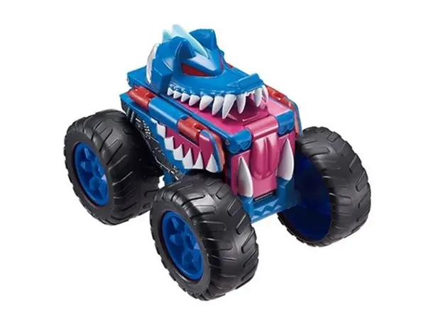 მანქანა Flip Cars 2-in-1 Flip Vehicle- Monster Wolf Truck