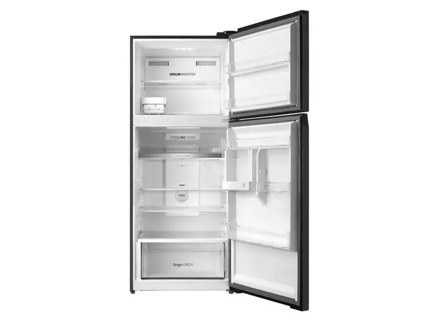 მაცივარი TOSHIBA GR-RT468WE-PMJ(37) -TOP Freezer, 173x60x70, 340 Litres, INVERTER, Silver, 4 image