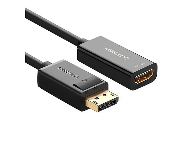 ადაპტერი UGREEN MM137 (40363) DisplayPort to HDMI Female Converter 4K*2K 25cm (Black), 4 image