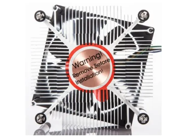 ქულერი Golden Field C500 CPU Cooler PWM - LGA1155, 4 image