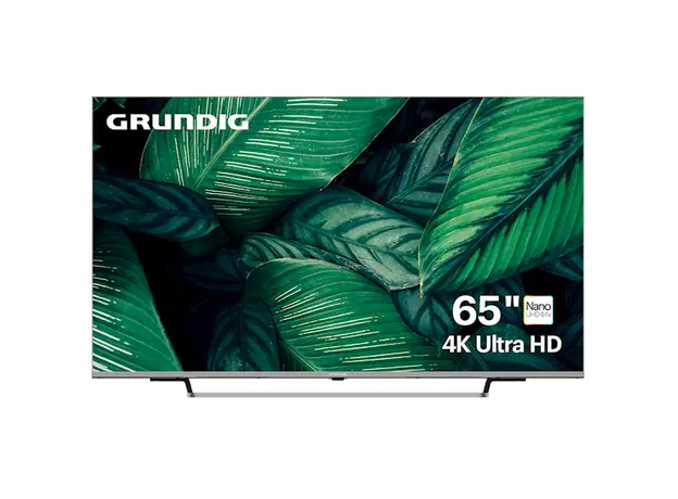 ტელევიზორი Grundig 65 GH 8100 Nano, 65", 4K UHD, Smart TV, Android, USB, HDMI, LAN, BT, WIFI, Black
