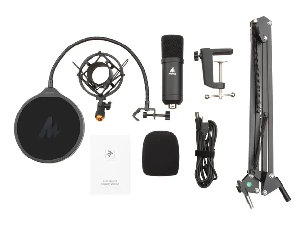 მიკროფონი 2E Microphone Maono by MM011 Vlog KIT, 3.5mm, 4 image