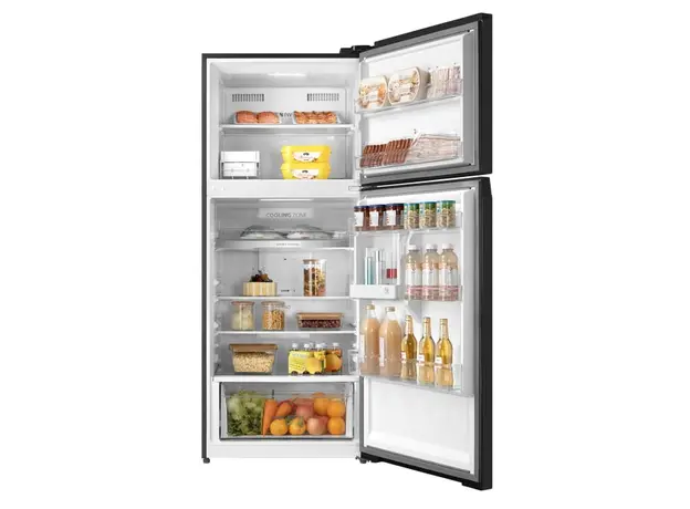მაცივარი TOSHIBA GR-RT468WE-PMJ(37) -TOP Freezer, 173x60x70, 340 Litres, INVERTER, Silver, 5 image