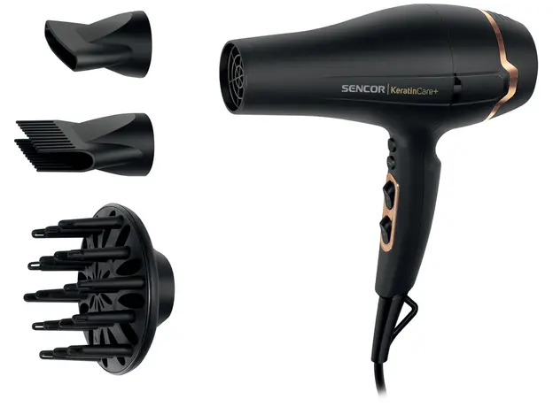 თმის საშრობი SENCOR SHD 8275BK, 3 image