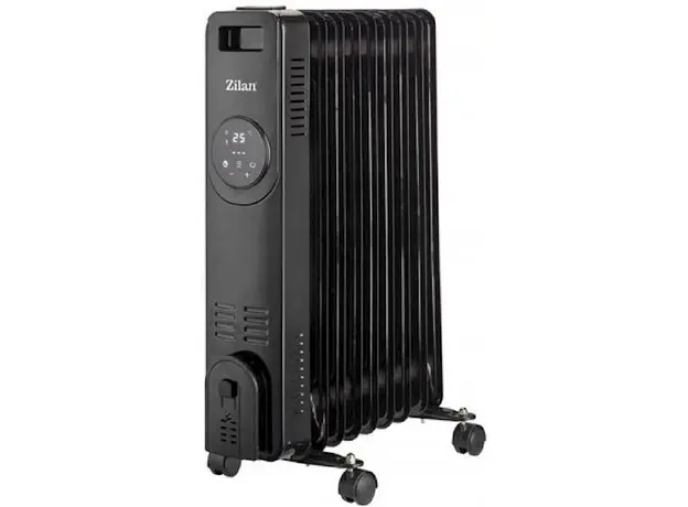 ზეთის გამათბობელი Zilan ZLN8416, 2000W, Oil Radiator, Black