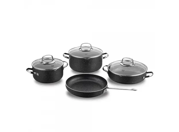ქვაბის და ტაფის ნაკრები KORKMAZ A1371 COOKWARE, 2 image