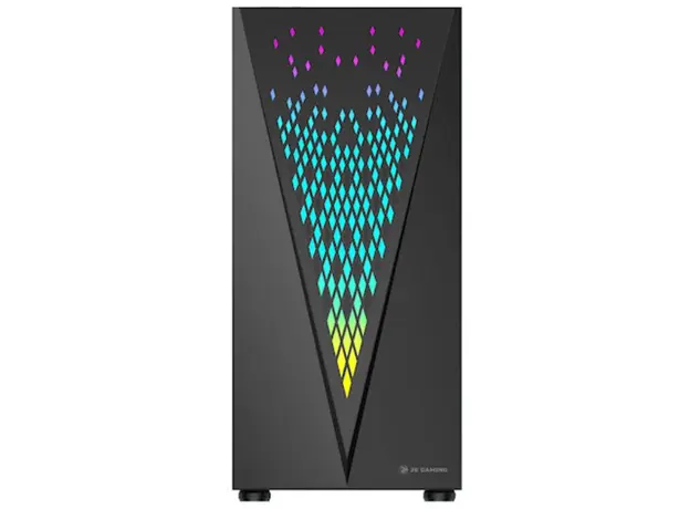 პროცესორის ქეისი 2E GAMING Computer case  GALAXY (G2055) MidT, 2xUSB2.0,1xUSB3.0, 3x120mm ARGB+strip,TG (side panel),without PSU,black, 4 image