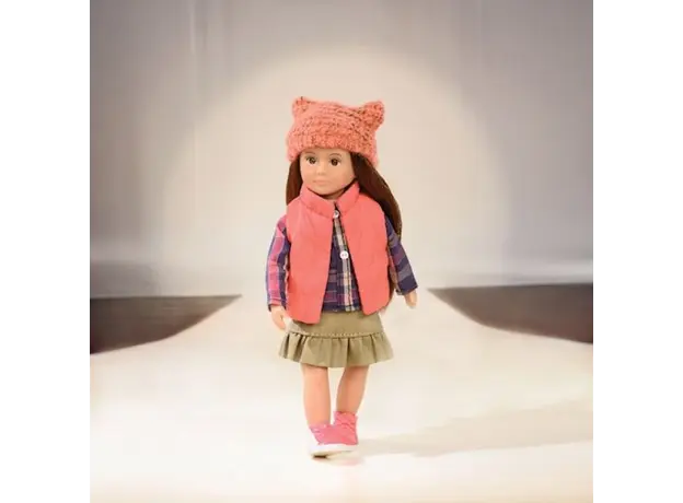 თოჯინის ტანსაცმელი LORI 6" DOLL PUFFER VEST OUTFIT, 4 image