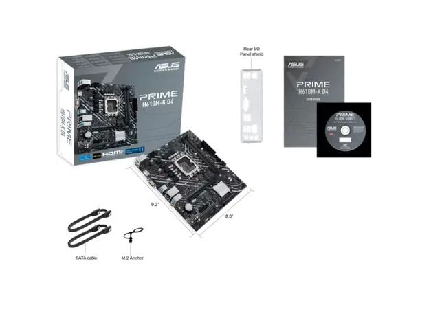 დედა დაფა ASUS H610M-K D4