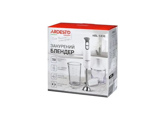 ხელის ბლენდერი ARDESTO HBL-1430, 8 image