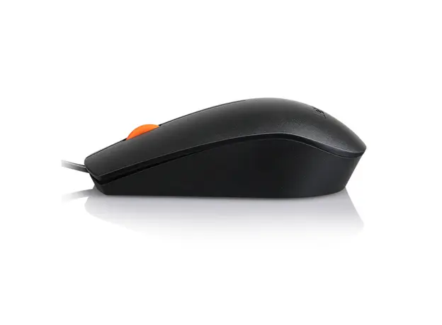 Mouse Lenovo 300 Wired Black, 4 image