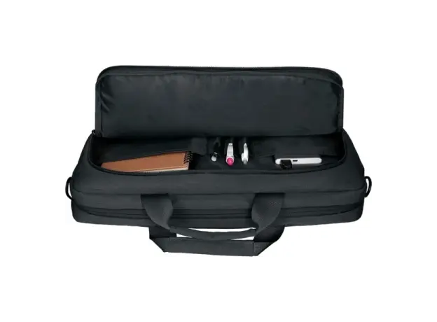 ლეპტოპის ჩანთა 2E Laptop Bag 16", CrossSquares, Black, 4 image