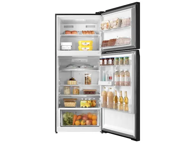 მაცივარი Toshiba GR-RT559WE-PMJ(37)-TOP Freezer, 172x70x68, 414 Litres,INVERTER,Satin Grey, 4 image