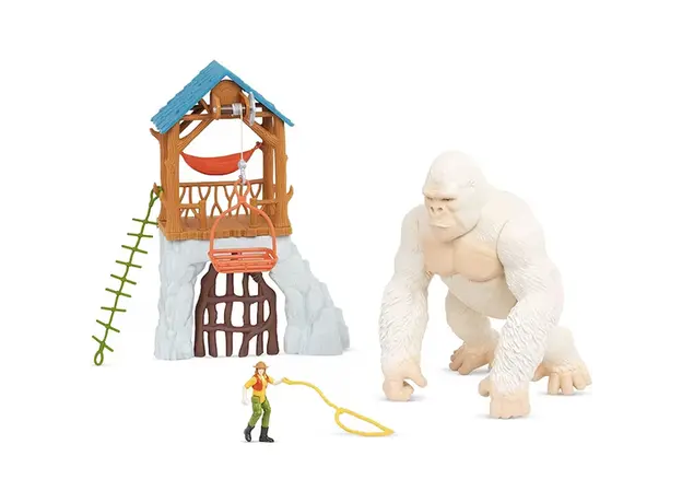 სათამაშო გორილა Terra ELECTRONIC GORILLA , RESCUE CENTER PLAYSET