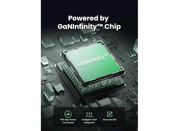 მობილურის დამტენი UGREEN X553 (35042) Nexode Air, 65W, USB, USB-C, Grey, 7 image