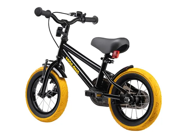 საბავშვო ველოსიპედი Miqilong Bicycle ST 12" Black, 4 image