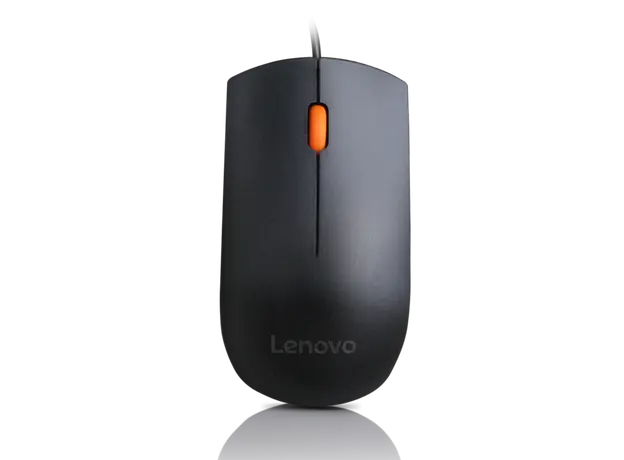 Mouse Lenovo 300 Wired Black