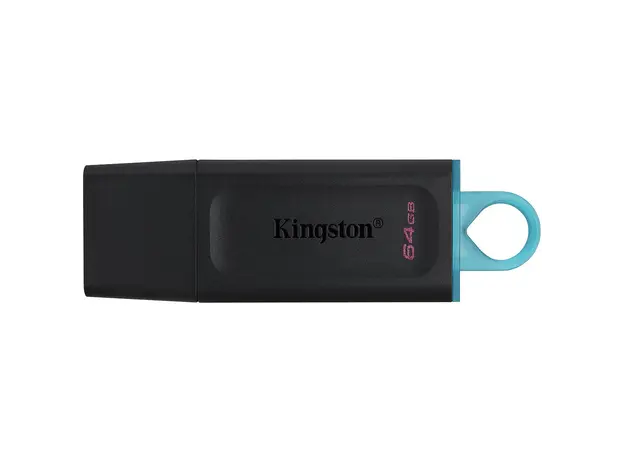 USB ფლეშ მეხსიერება kingston DTX 64GB USB3.2 Gen 1 DataTraveler Exodia (Black + Teal)