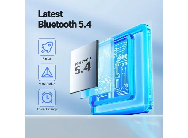 Bluetooth მიმღები UGREEN CM723(35002), Bluetooth 5.4 Aux Car Adapter, Black, 8 image