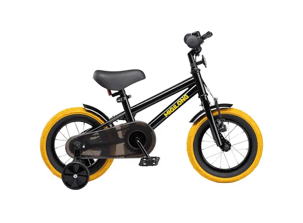 საბავშვო ველოსიპედი Miqilong Bicycle ST 12" Black, 3 image