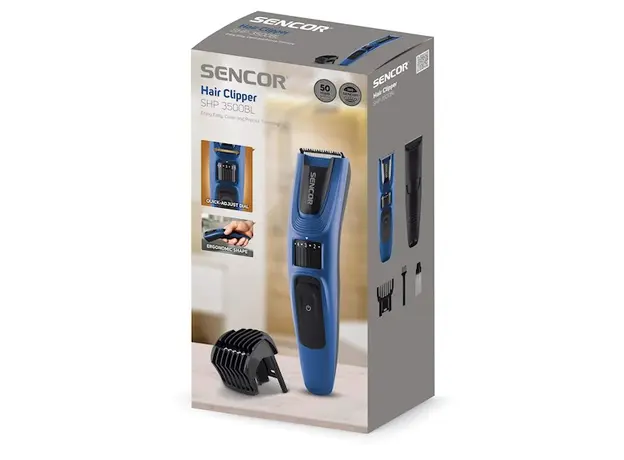 თმის საკრეჭი Sencor SHP 3500BL Blue, 9 image