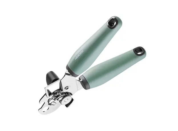 კონსერვის გასახსნელი ARDESTO Can opener  Gemini, gray/green, iron, pp with soft touch, 2 image