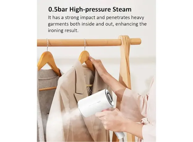 ორთქლის უთო Deerma DEM-HS200, 1000W, 110ML, Steam Iron, White, 4 image