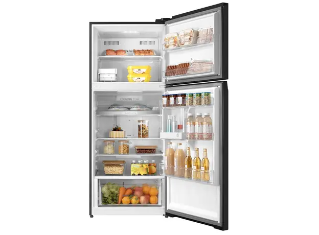 მაცივარი Toshiba GR-RT559WE-PMJ(37)-TOP Freezer, 172x70x68, 414 Litres,INVERTER,Satin Grey, 5 image