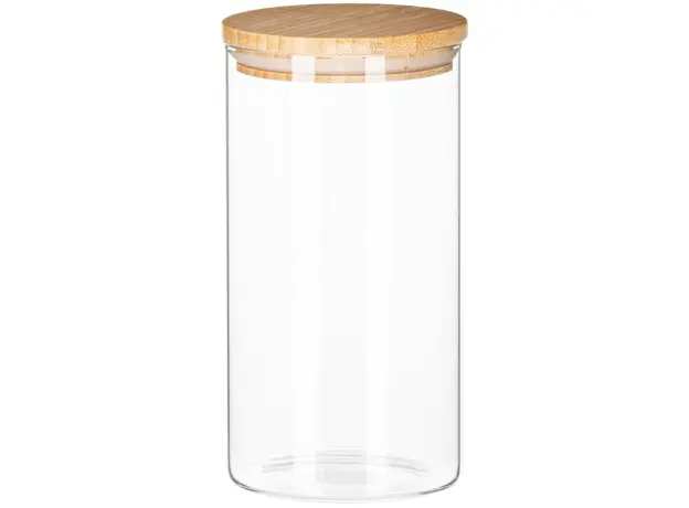 ქილა Ardesto Jar Fresh, 760 ml, round, glass, bamboo, 2 image