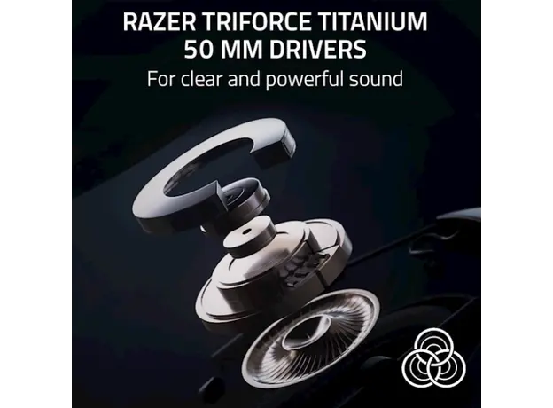 ყურსასმენი Razer BlackShark V2 Pro (2023), 7.1, WL/BT, Black, 4 image