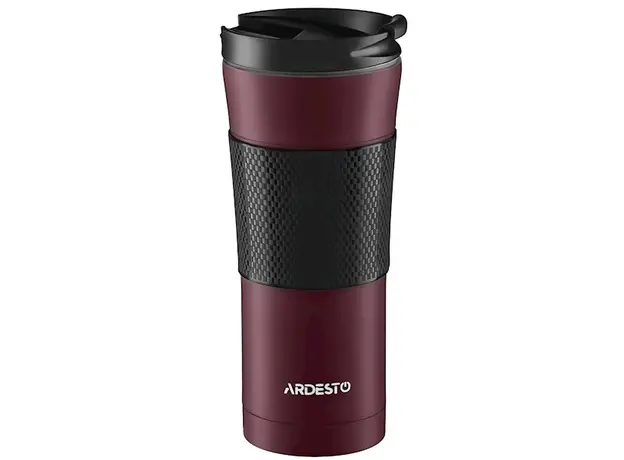 თერმო ჭიქა Ardesto AR2645SMR 450ml Travel mug To Go Red