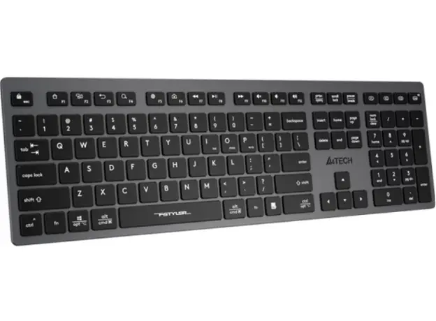 კლავიატურა A4tech Fstyler FBX50C Bluetooch & Wireless Keyboard EN/RU Grey, 3 image