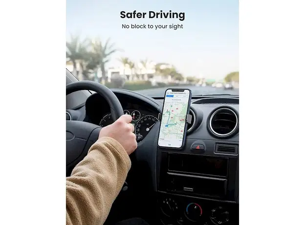 მობილურის დამჭერი Ugreen LP120 (10422), Air Vent Phone Holder, Gray, 4 image